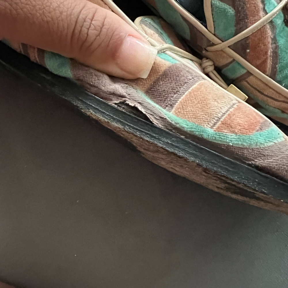 Colorful Patterned Versace Loafers - Picture 4 of 5